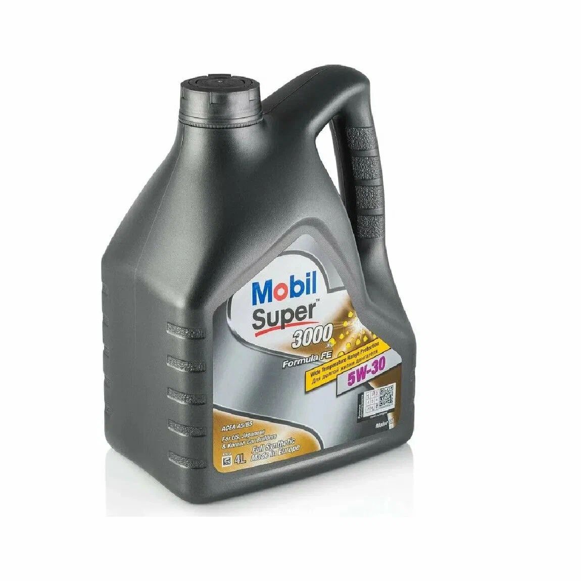 Масло моторное MOBIL Super 3000 X1 Formula FE 5W-30 синтетическое 4 л 151527
