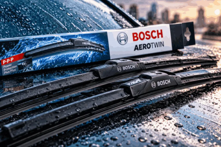 Комплект бескаркасных щеток стеклоочистителя Bosch 3 397 118 907