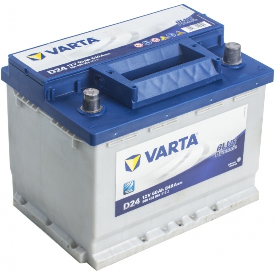 Аккумулятор VARTA Blue Dynamic 60 А/ч обратный R+ 242x175x190 L2 EN 540 А