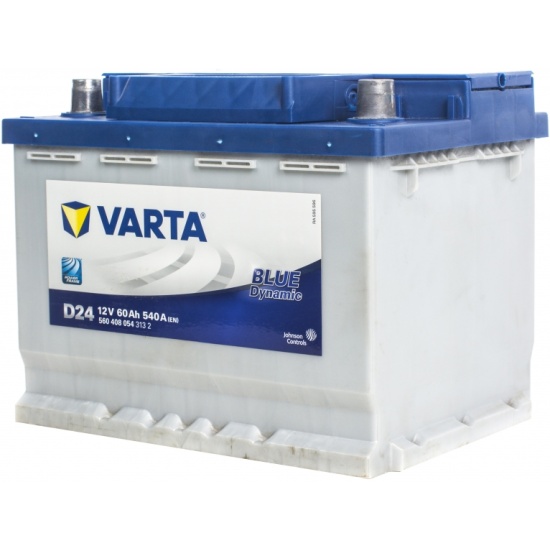 Аккумулятор VARTA Blue Dynamic 60 А/ч обратный R+ 242x175x190 L2 EN 540 А