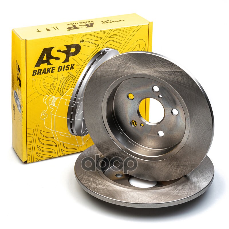 Диск тормозной задний ASP 300233