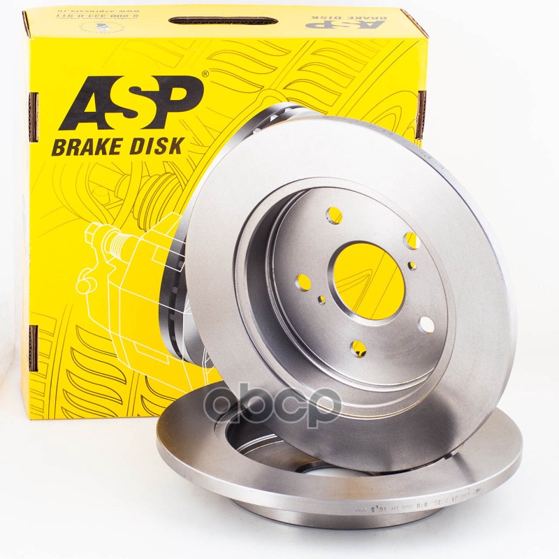 Диск тормозной задний ASP 610201
