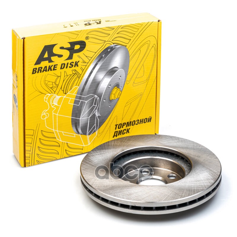 Диск тормозной передний ASP 610214