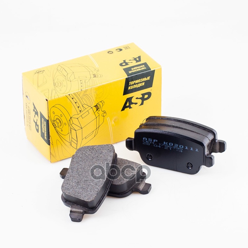 Колодки ASP K020111 &mdash; Ford Galaxy, Mondeo, S-Max, Freelander и Volvo S80 II