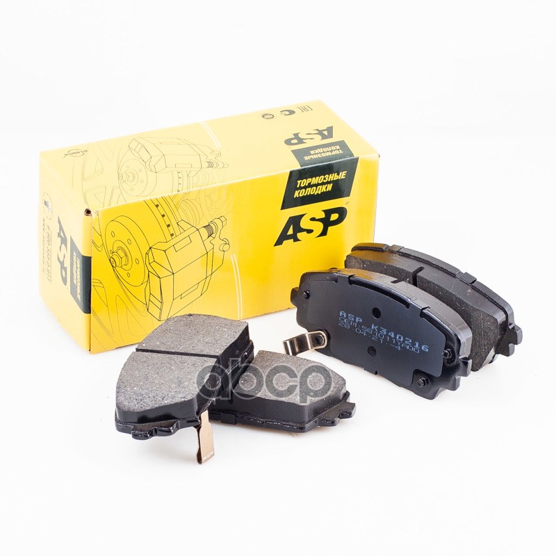 Колодки передние ASP K340216
