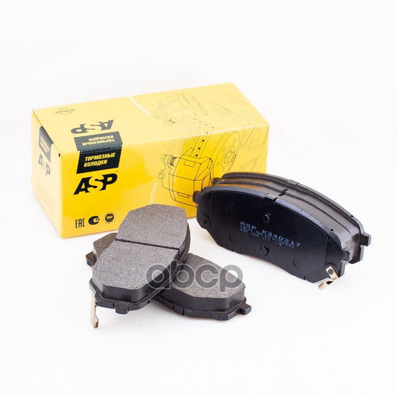 Колодки передние ASP K340217
