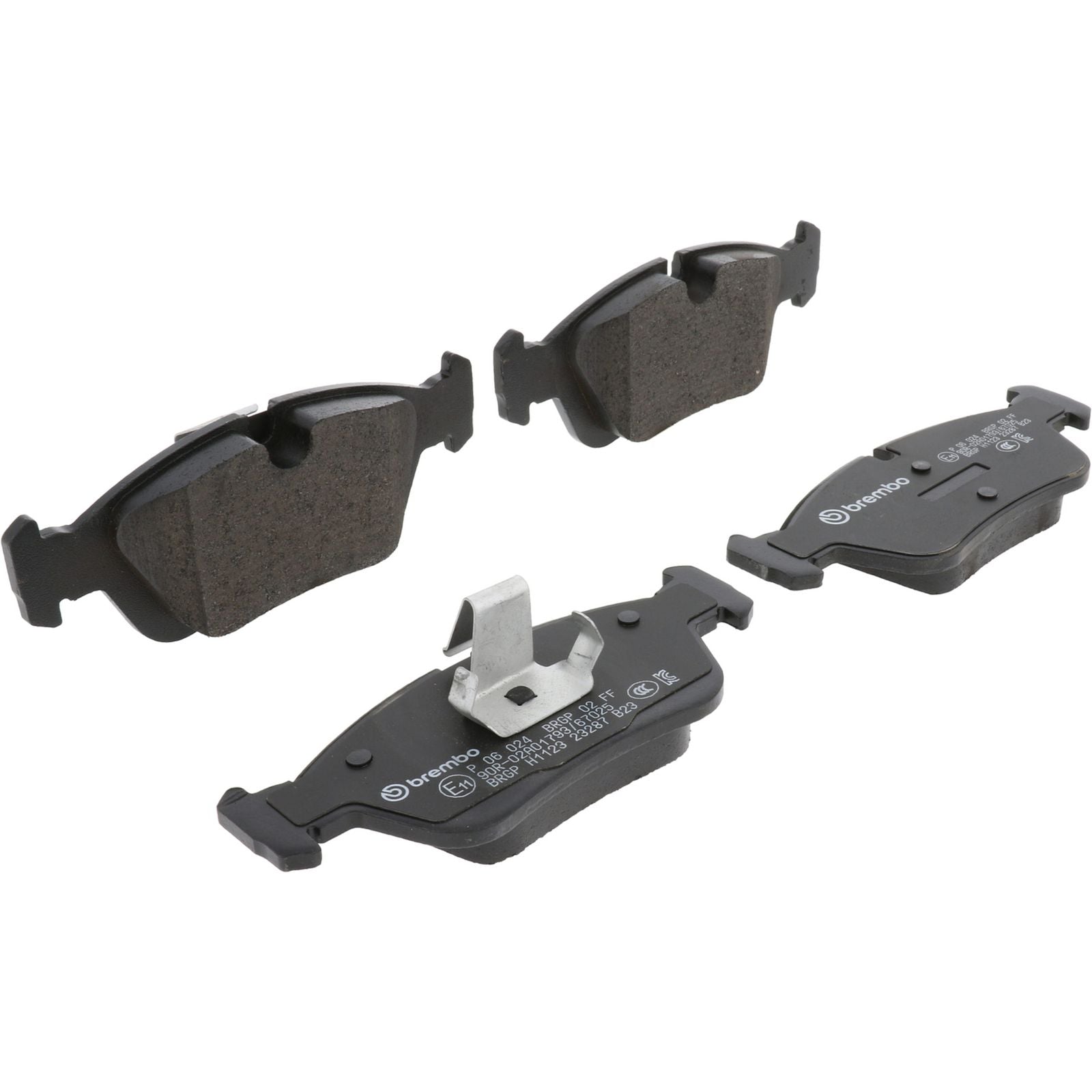 Передние тормозные колодки с низким содержанием металла Brembo PRIME P06024