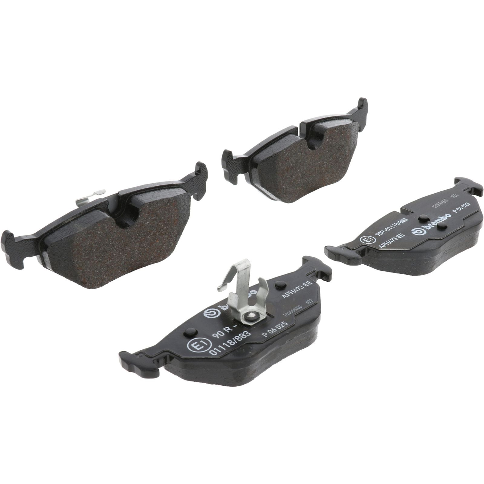 Задние тормозные колодки с низким содержанием металла Brembo PRIME P06025