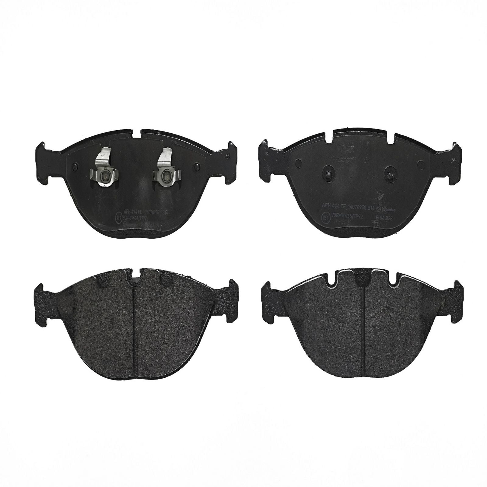 Передние тормозные колодки с низким содержанием металла Brembo PRIME P06028