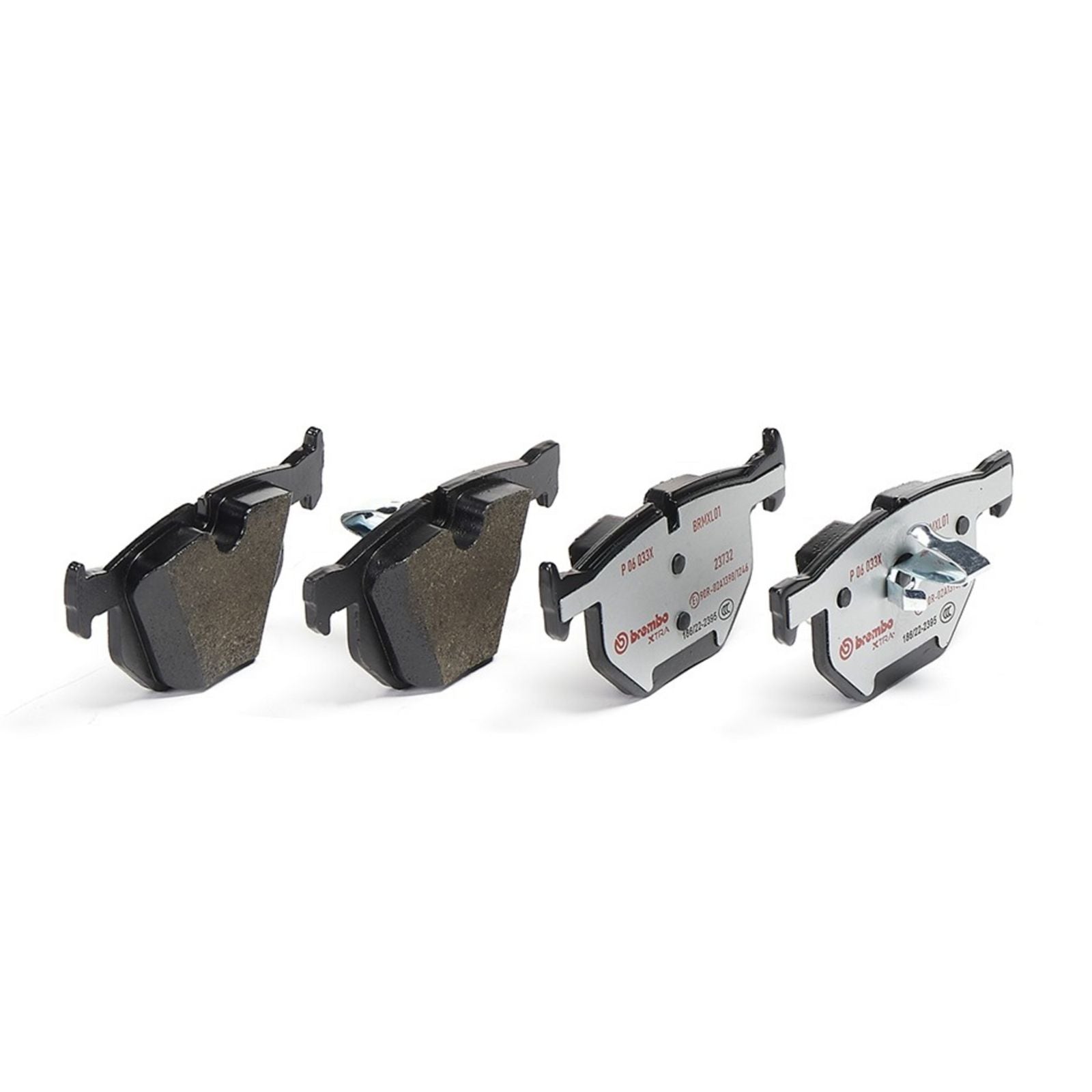 Задние тормозные колодки с низким содержанием металла Brembo XTRA P06033X