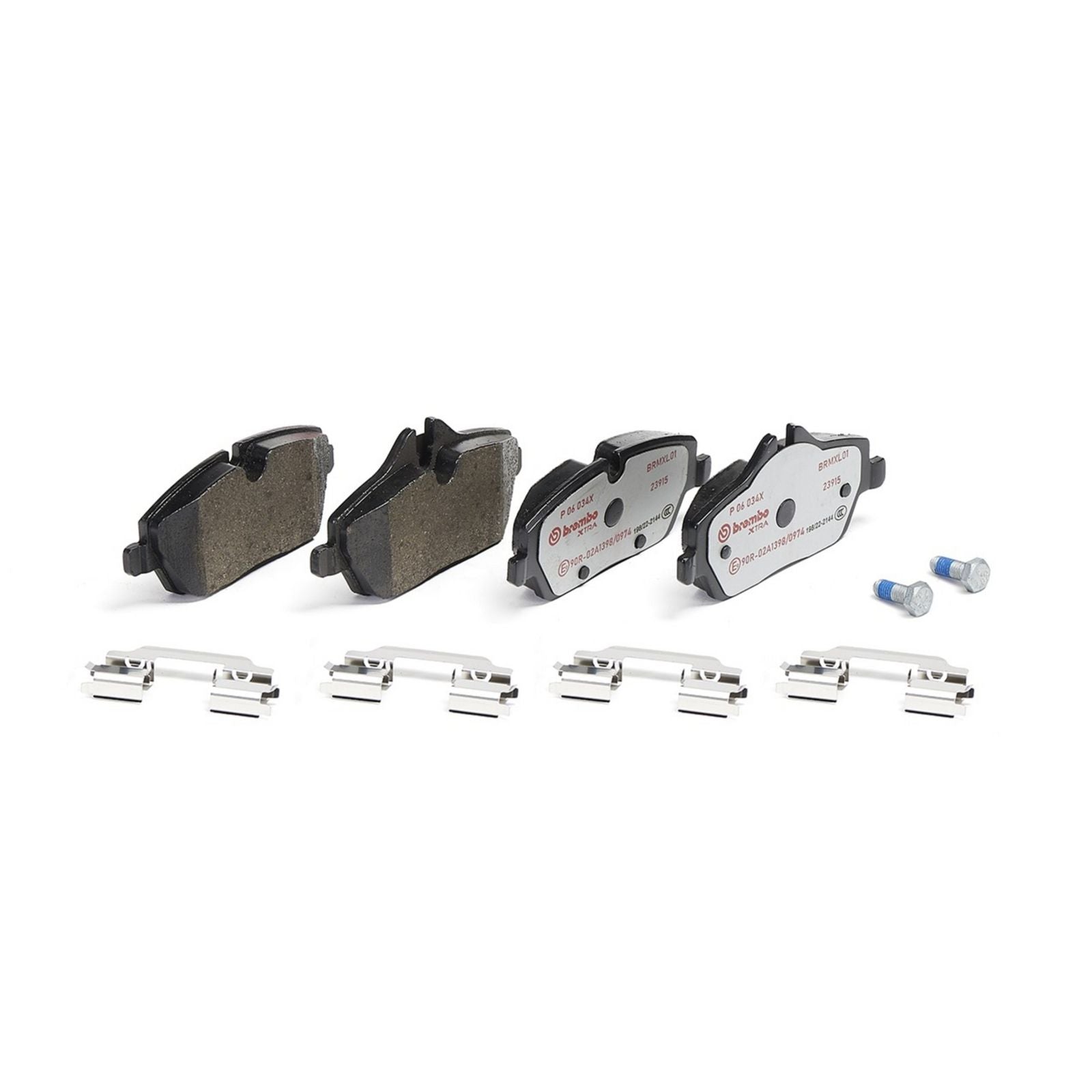 Передние тормозные колодки с низким содержанием металла Brembo XTRA P06034X