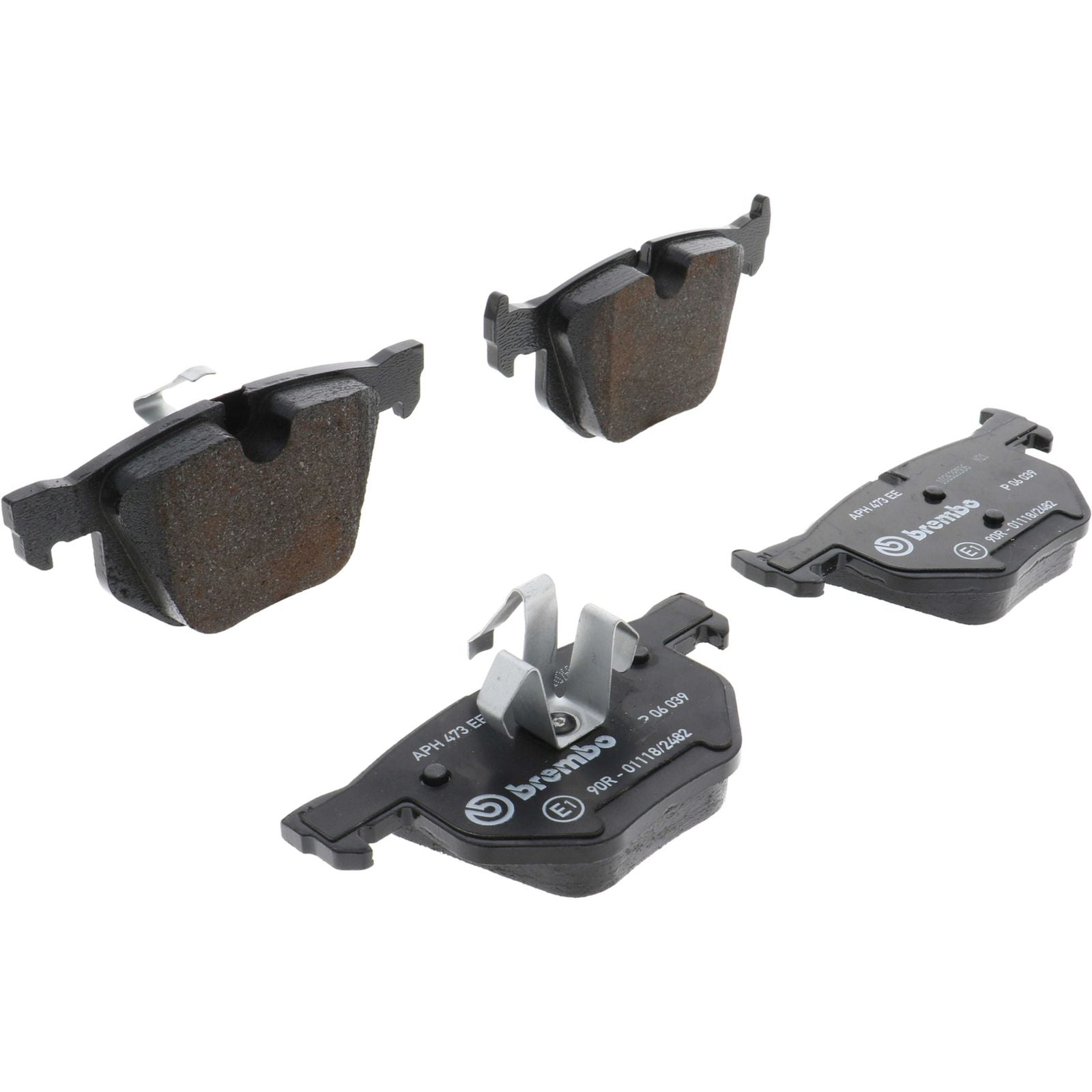 Задние тормозные колодки с низким содержанием металла Brembo PRIME P06039