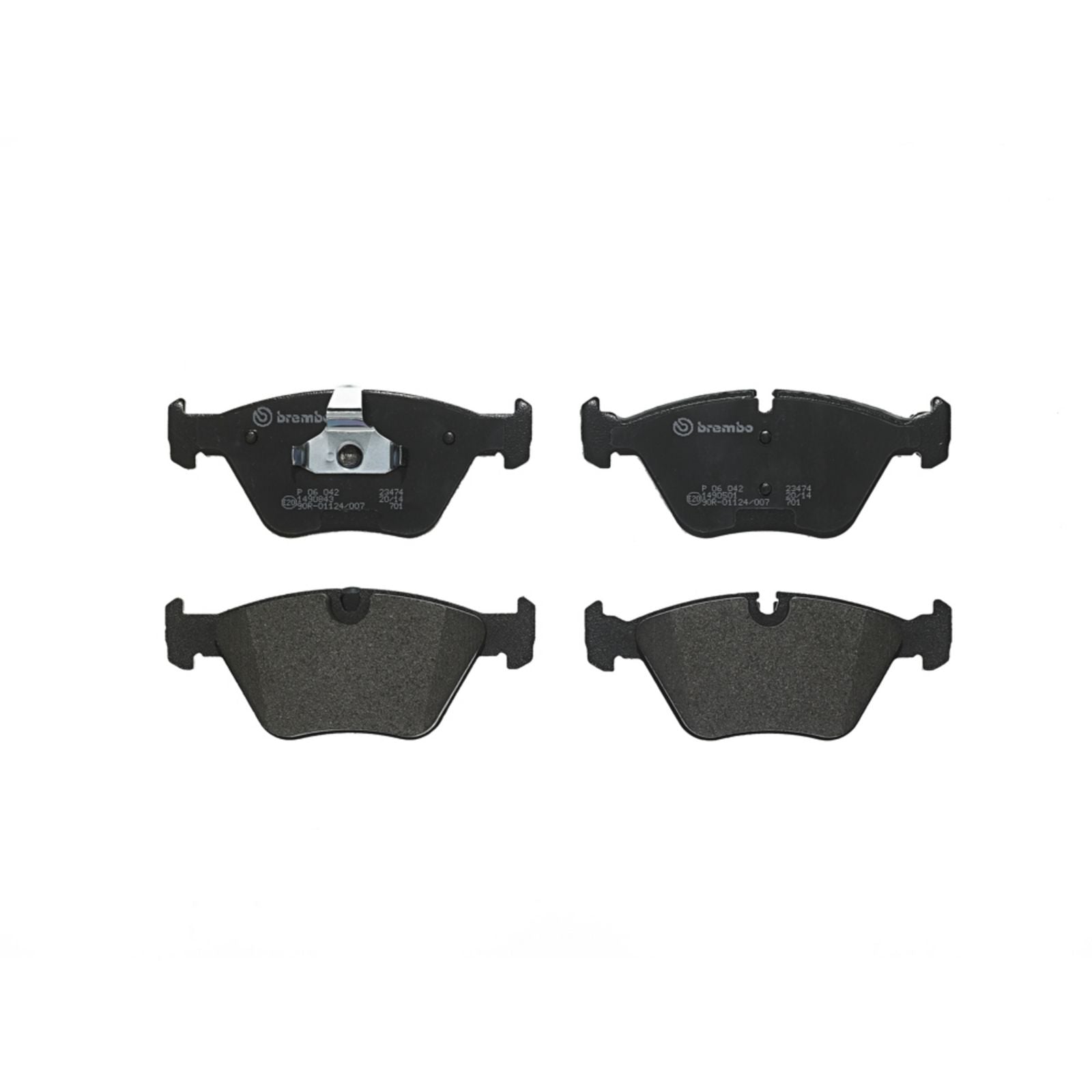 Передние тормозные колодки с низким содержанием металла Brembo PRIME P06042