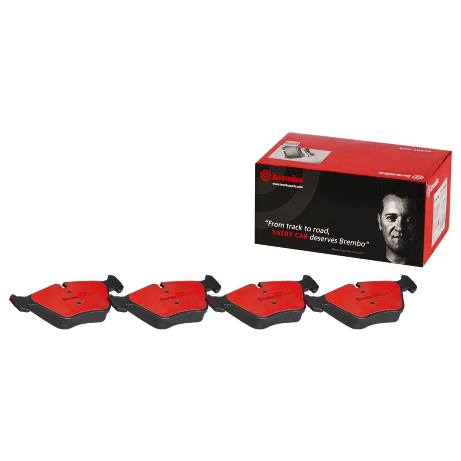 Керамические передние тормозные колодки Brembo PRIME P06043N