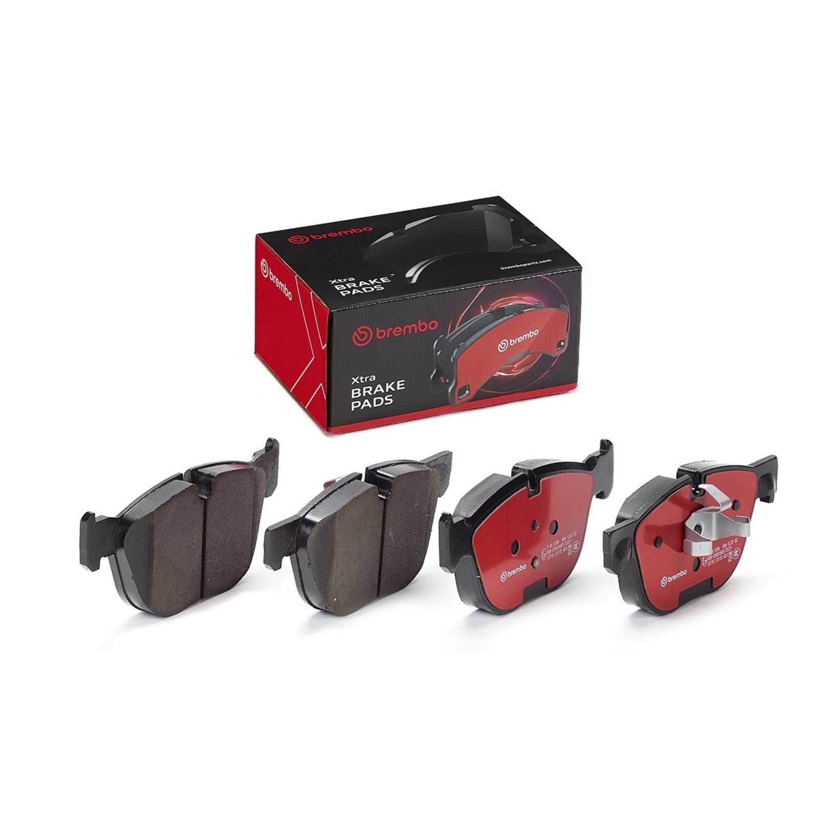 Передние тормозные колодки с низким содержанием металла Brembo XTRA P06049X