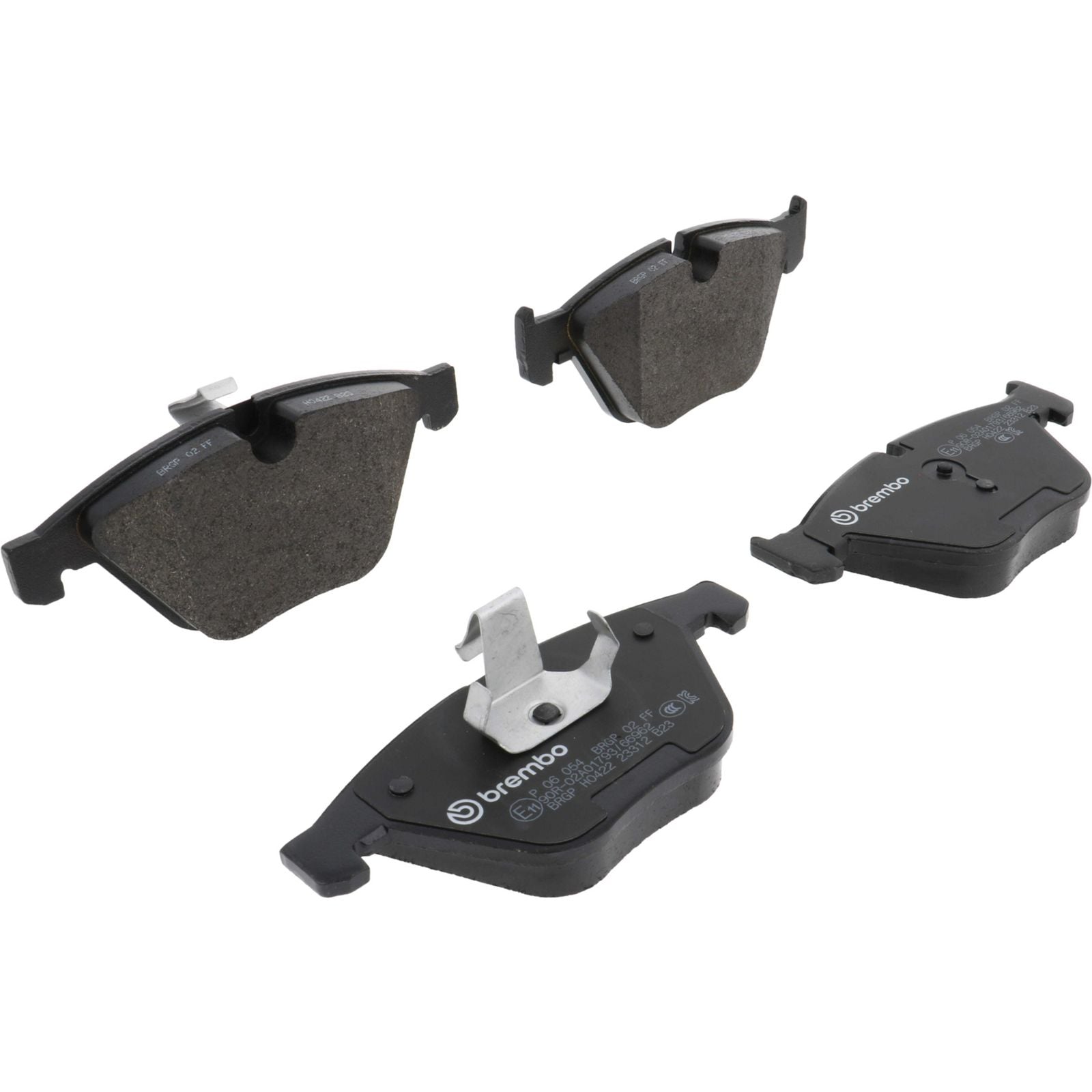 Передние тормозные колодки с низким содержанием металла Brembo PRIME P06054