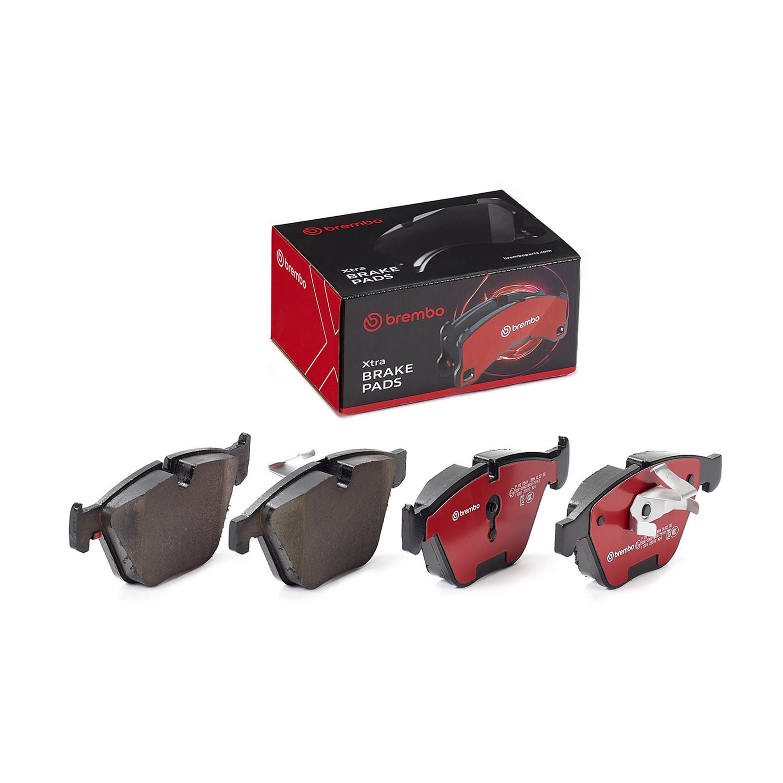 Передние тормозные колодки с низким содержанием металла Brembo XTRA P06054X
