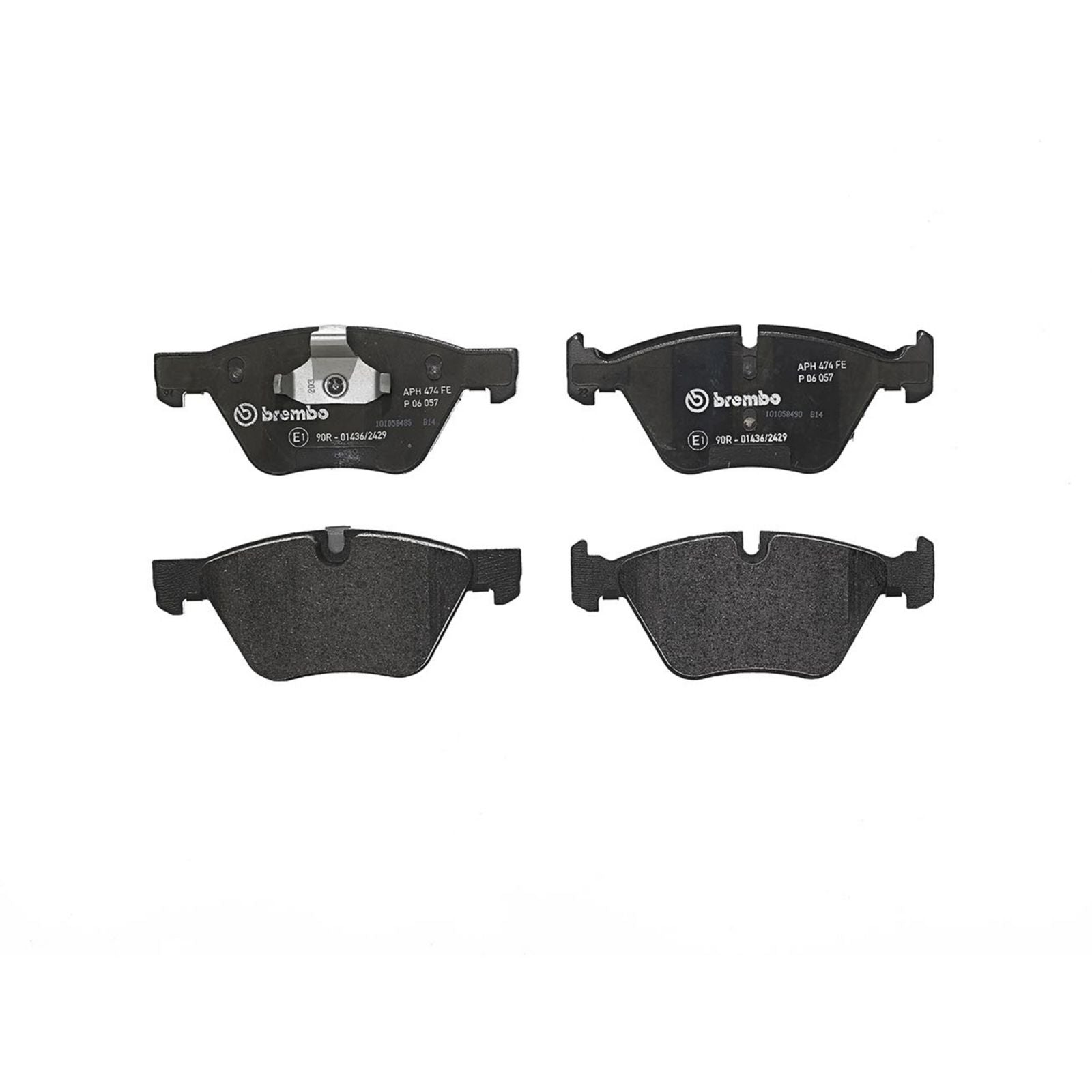 Передние тормозные колодки с низким содержанием металла Brembo PRIME P06057