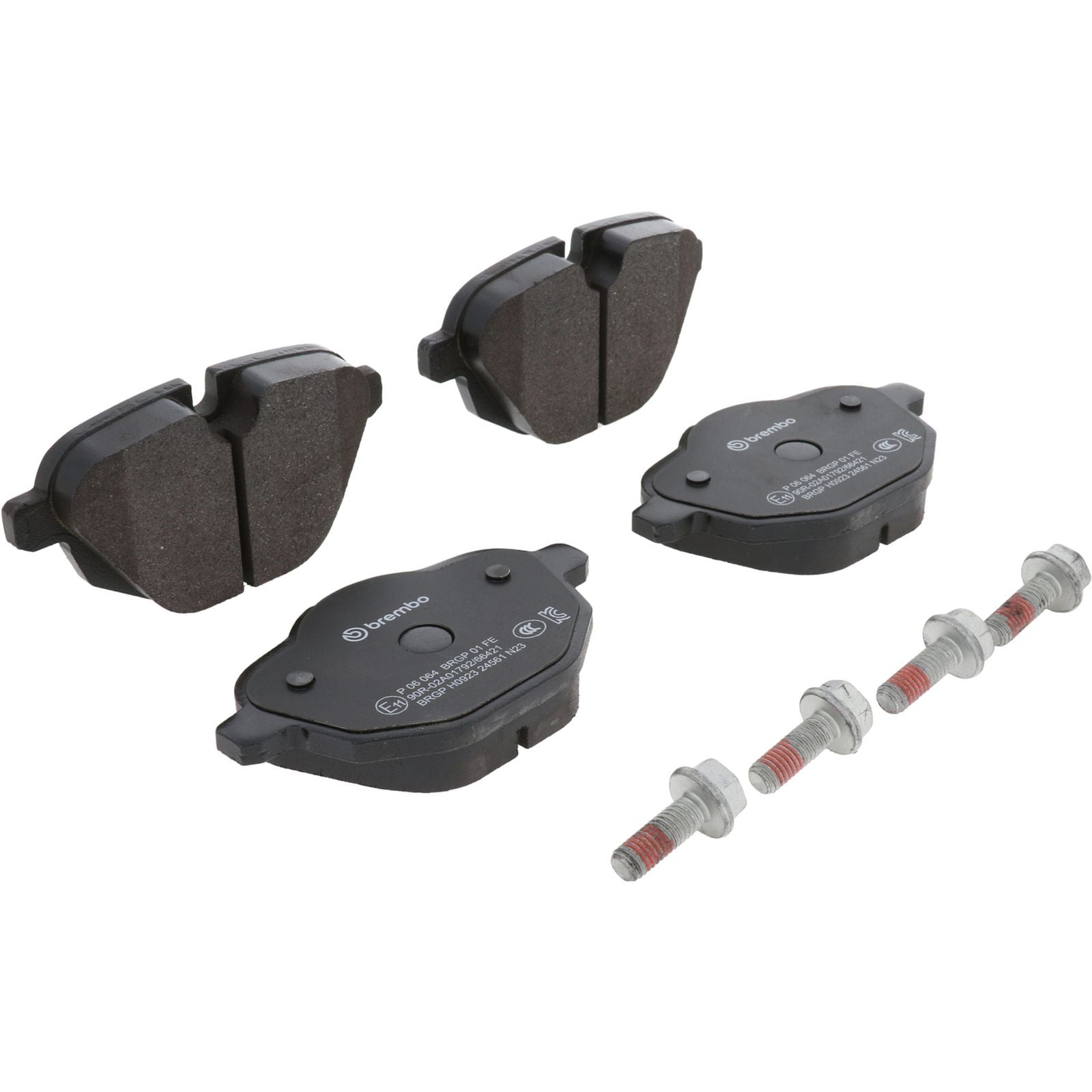 Задние тормозные колодки с низким содержанием металла Brembo PRIME P06064