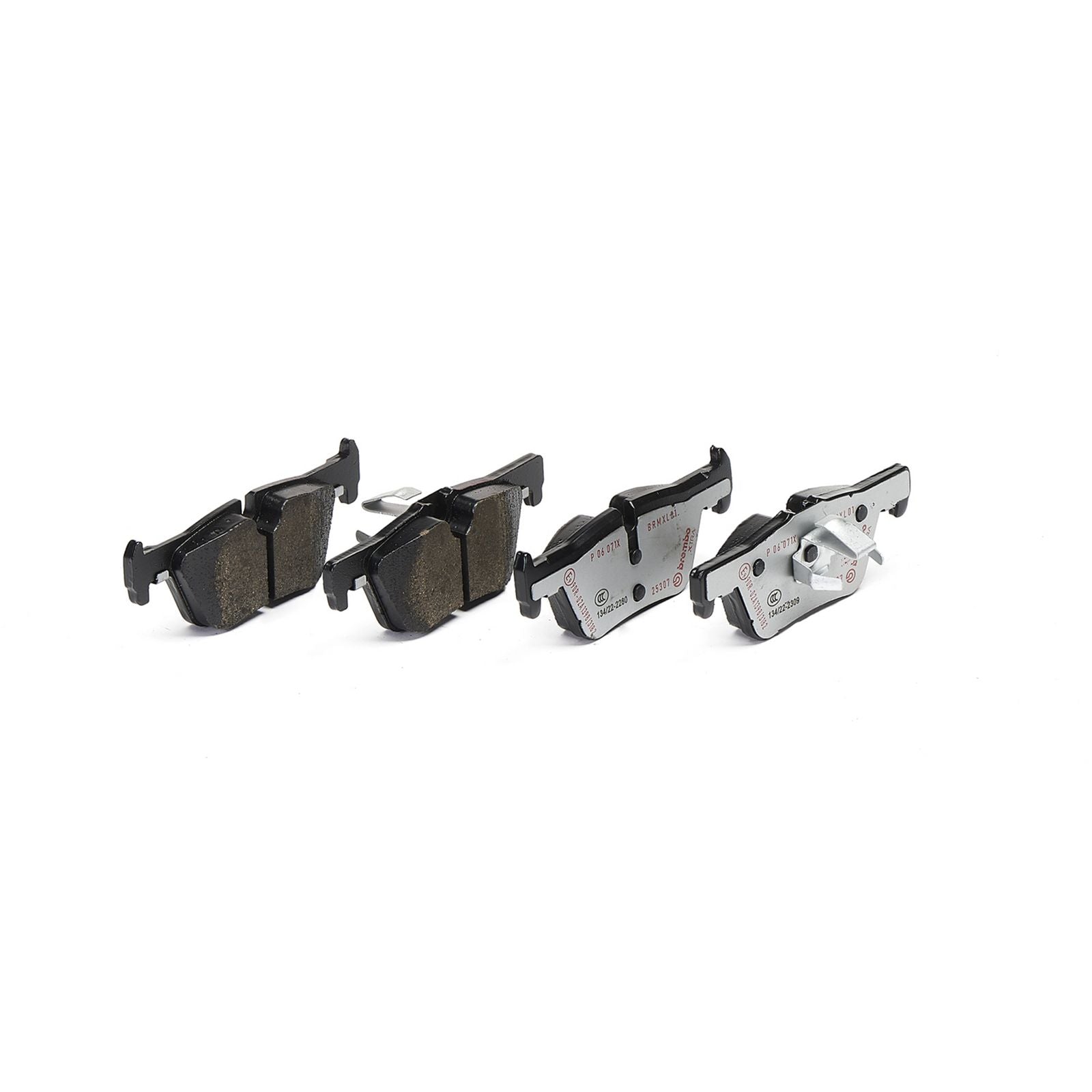 Задние тормозные колодки с низким содержанием металла Brembo XTRA P06071X