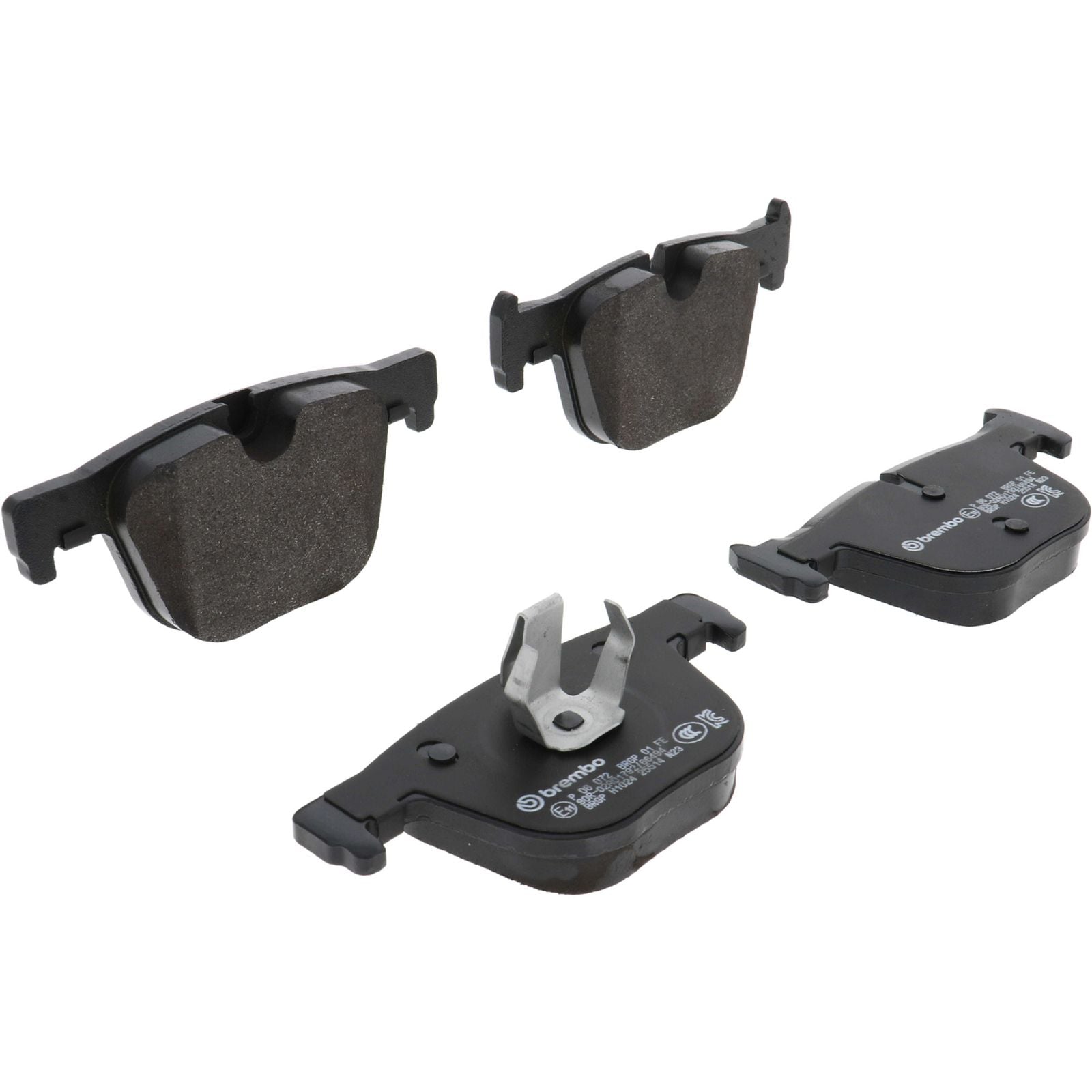 Задние тормозные колодки с низким содержанием металла Brembo PRIME P06072