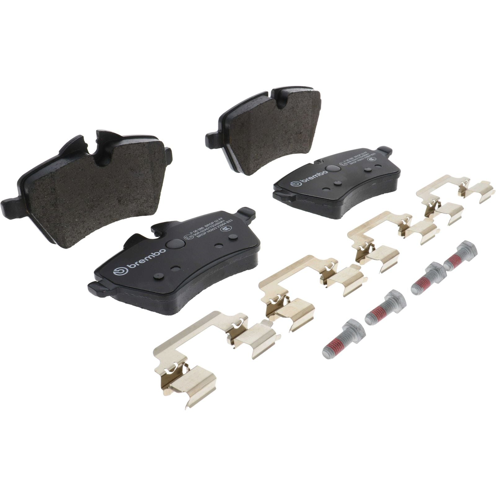 Передние тормозные колодки с низким содержанием металла Brembo PRIME P06086