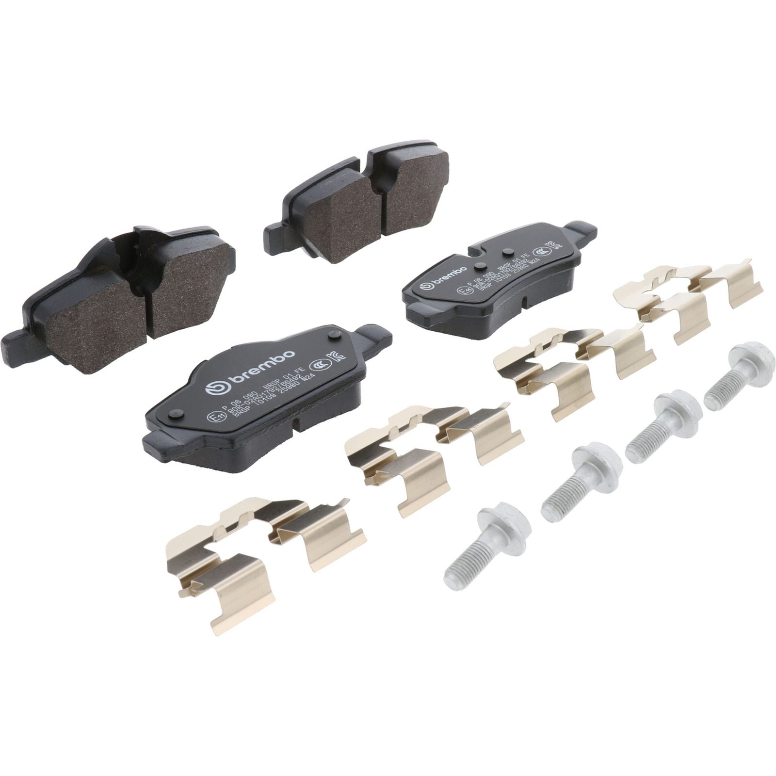Задние тормозные колодки с низким содержанием металла Brembo PRIME P06090