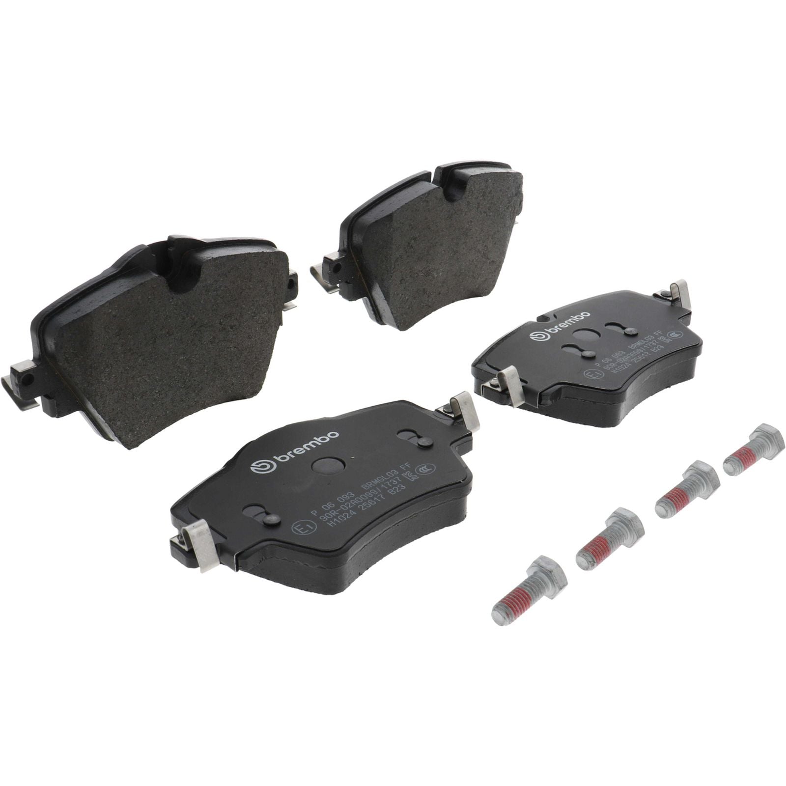 Передние тормозные колодки с низким содержанием металла Brembo PRIME P06093
