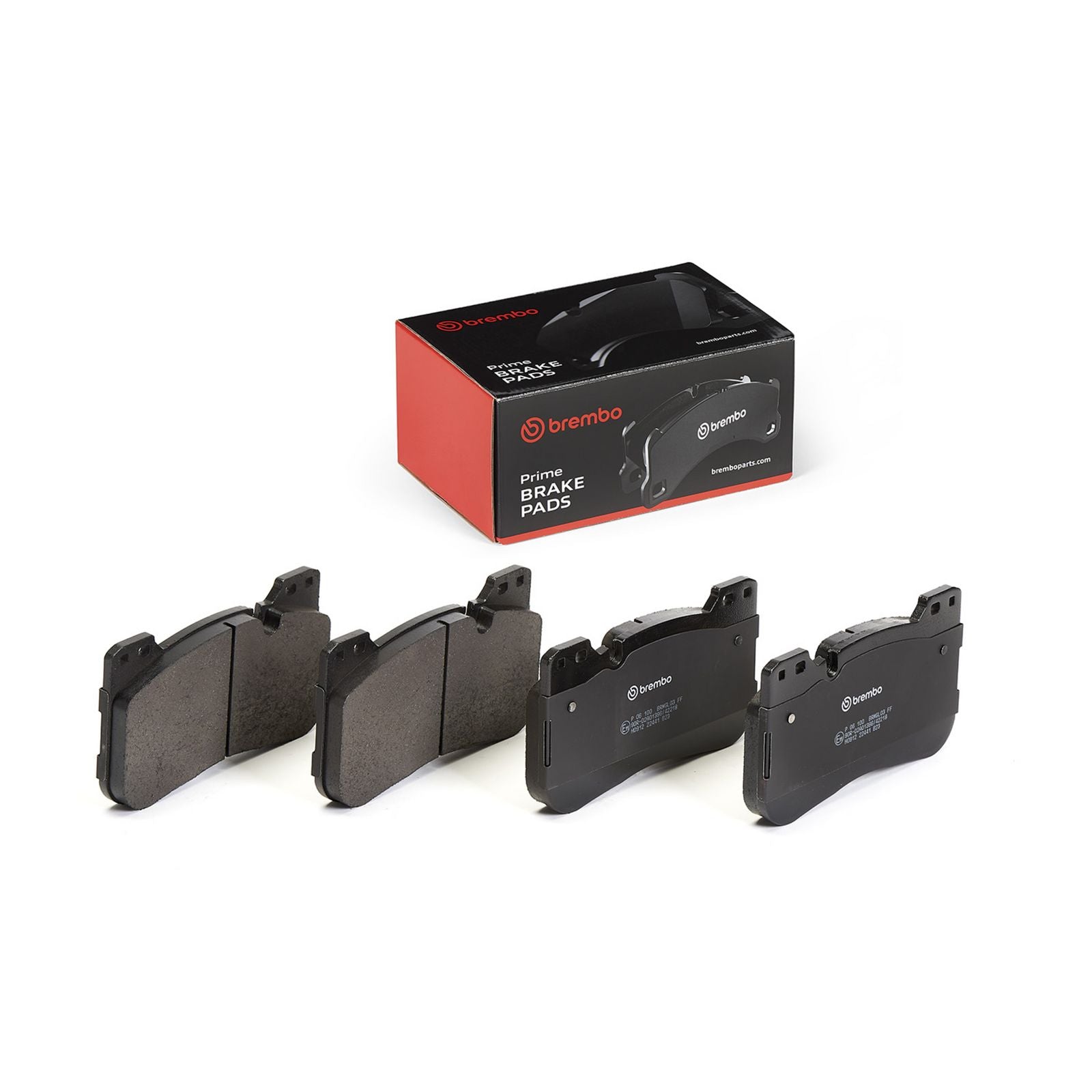 Передние тормозные колодки с низким содержанием металла Brembo PRIME P06100