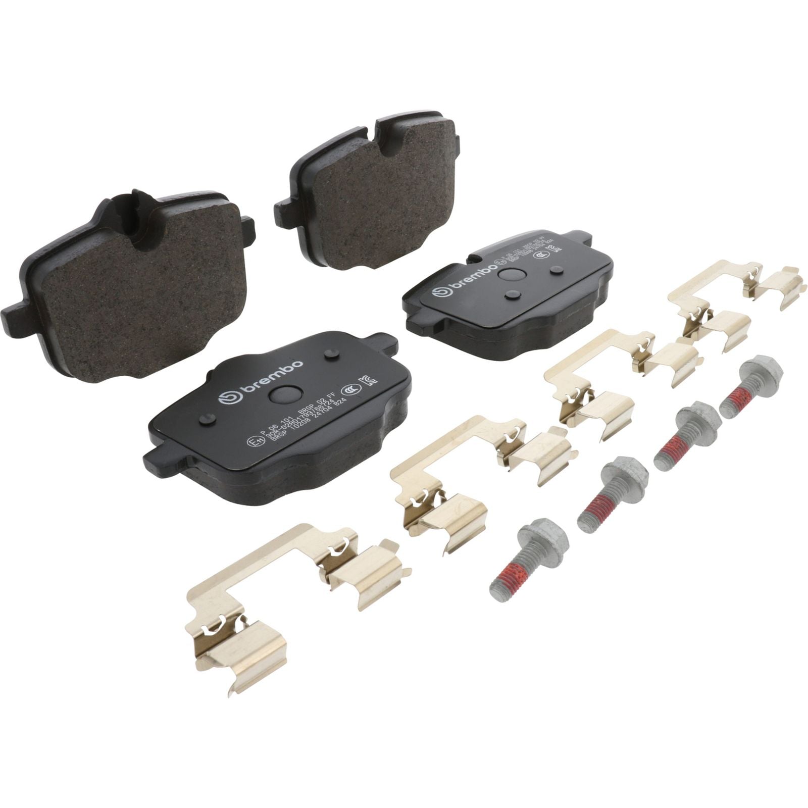 Задние тормозные колодки с низким содержанием металла Brembo PRIME P06101