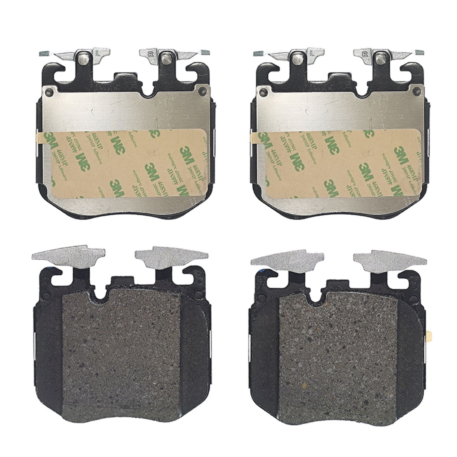 Передние тормозные колодки с низким содержанием металла Brembo PRIME P06106