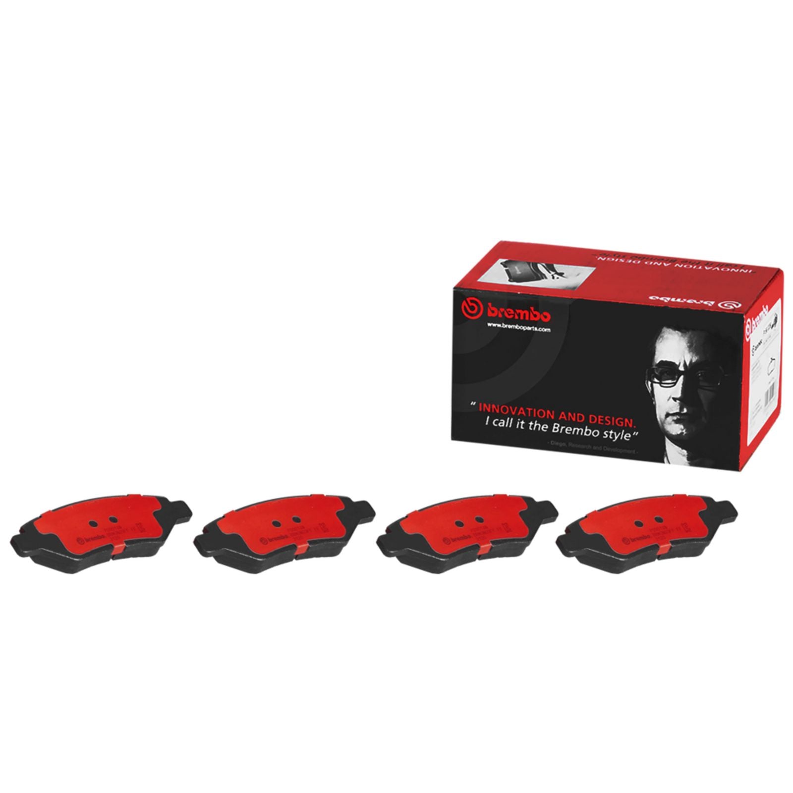 Керамические задние тормозные колодки Brembo PRIME P09014N