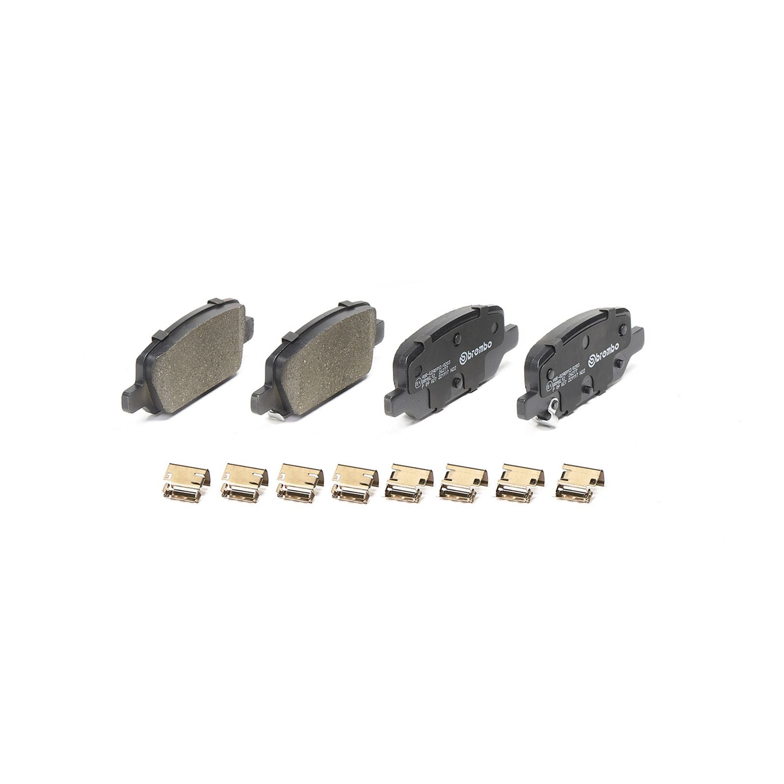 Задние тормозные колодки с низким содержанием металла Brembo PRIME P09027