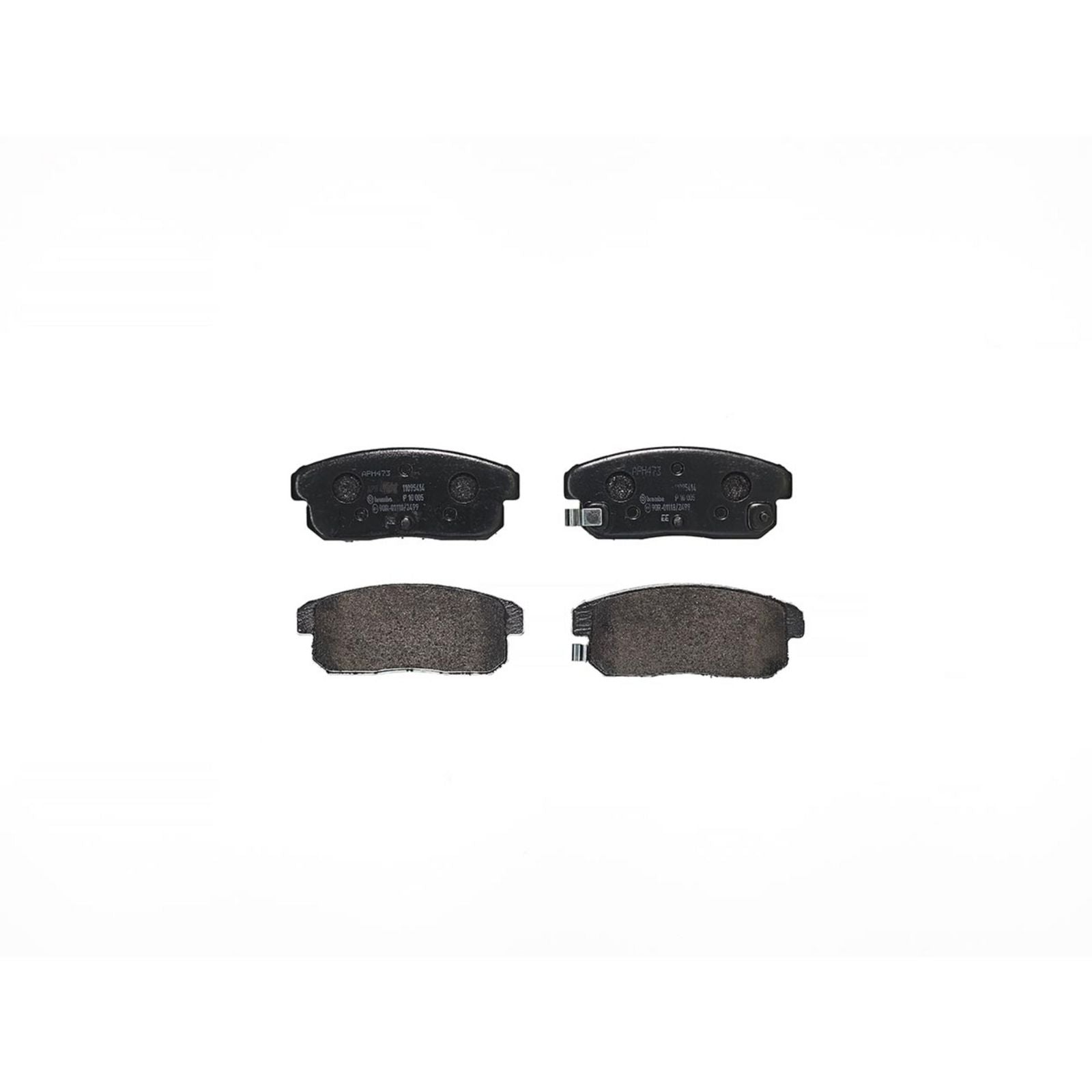 Задние тормозные колодки с низким содержанием металла Brembo PRIME P10005
