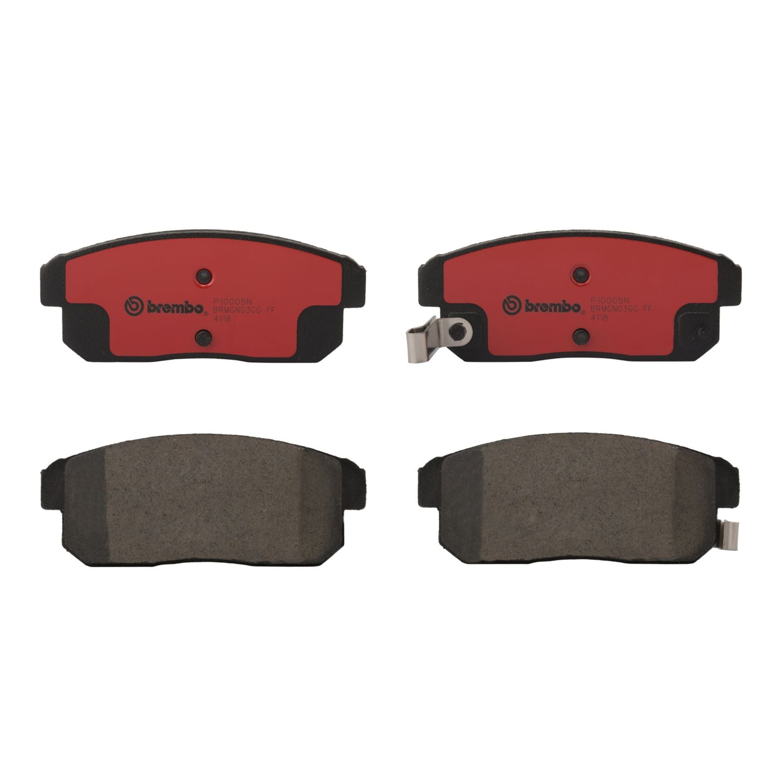 Керамические задние тормозные колодки Brembo PRIME P10005N