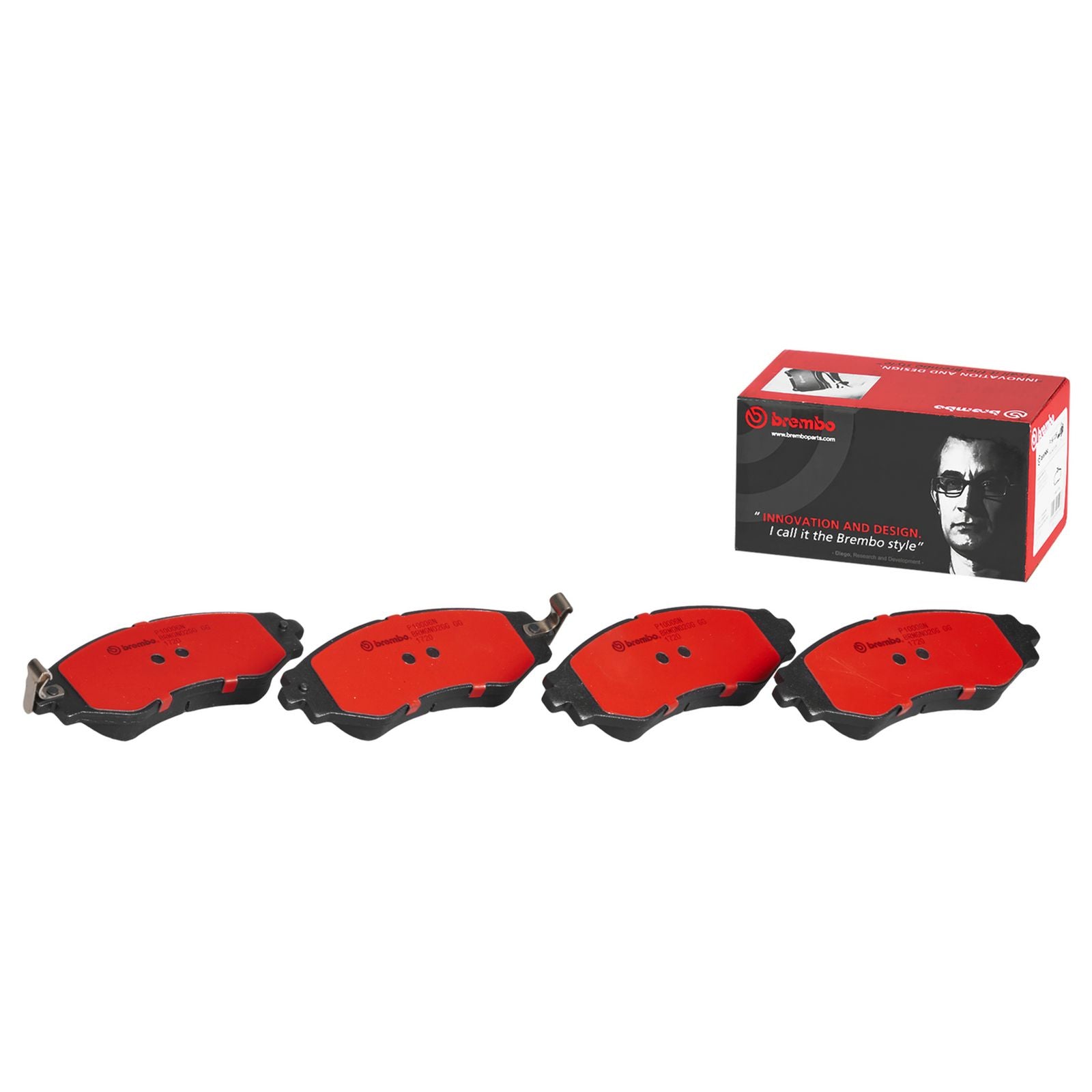 Керамические передние тормозные колодки Brembo PRIME P10007N