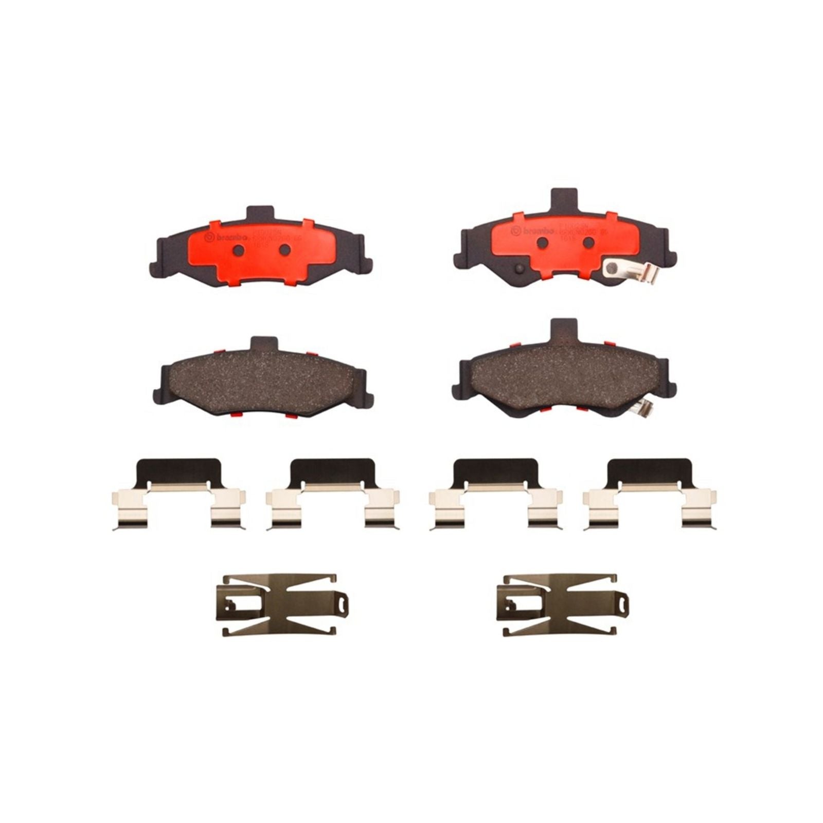 Керамические задние тормозные колодки Brembo PRIME P10025N