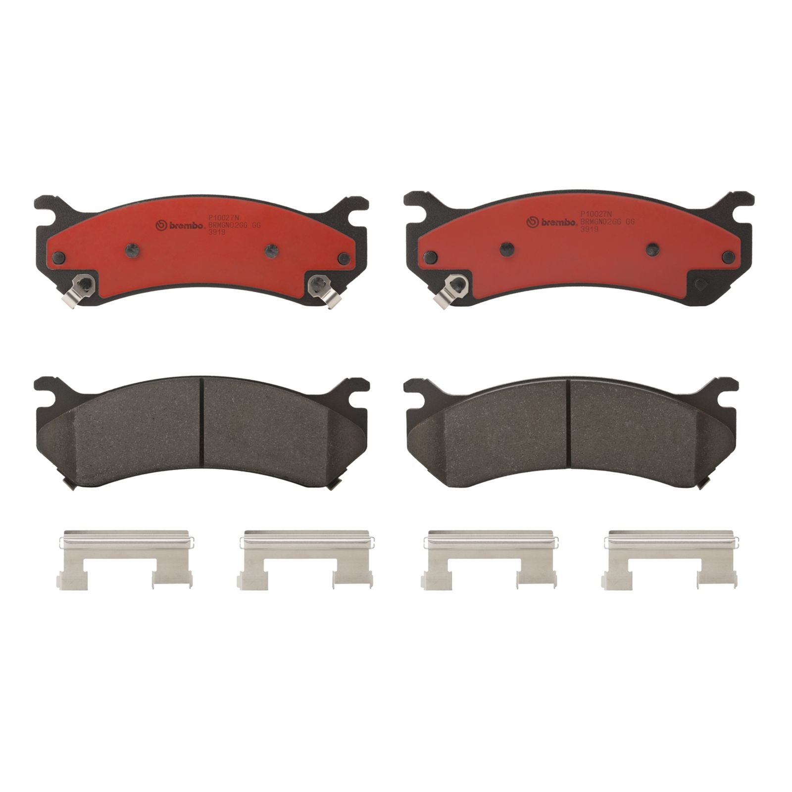 Керамические передние тормозные колодки Brembo PRIME P10027N