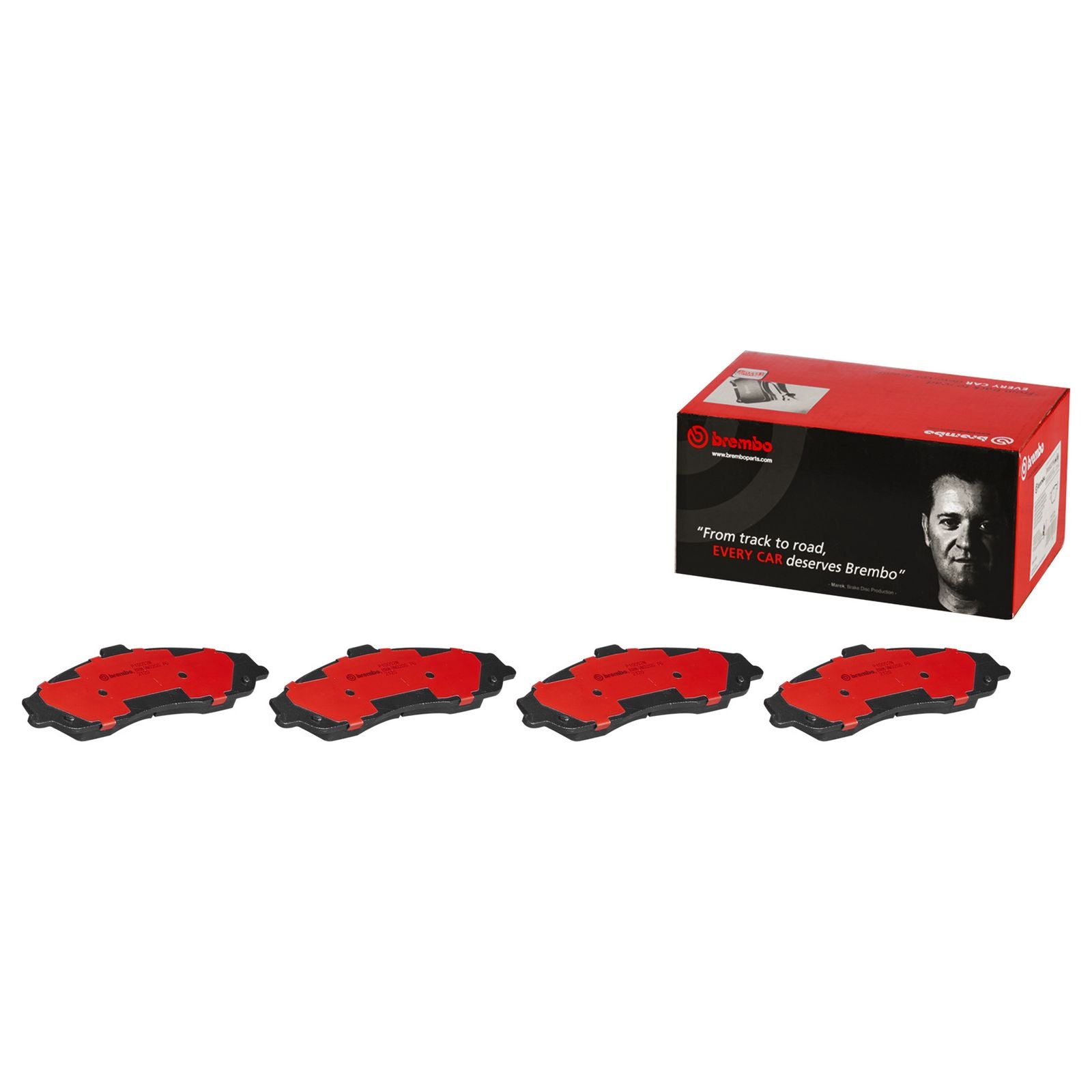 Керамические передние тормозные колодки Brembo PRIME P10052N