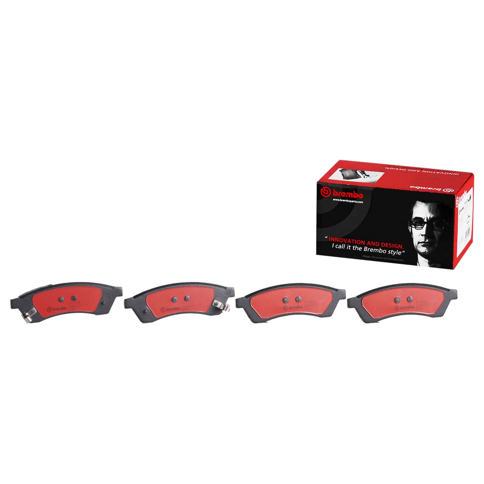 Керамические задние тормозные колодки Brembo PRIME P10060N