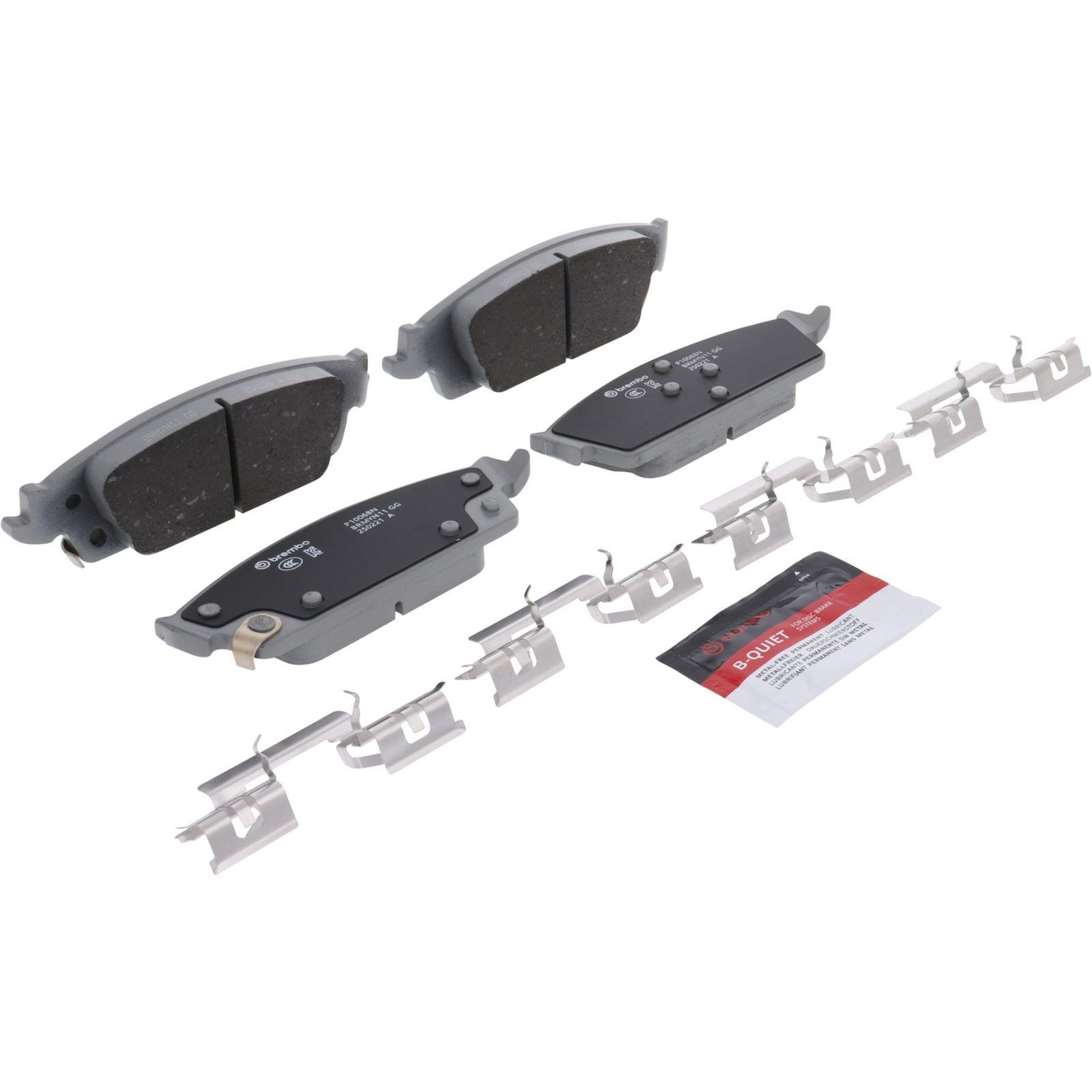 Керамические задние тормозные колодки Brembo PRIME P10068N