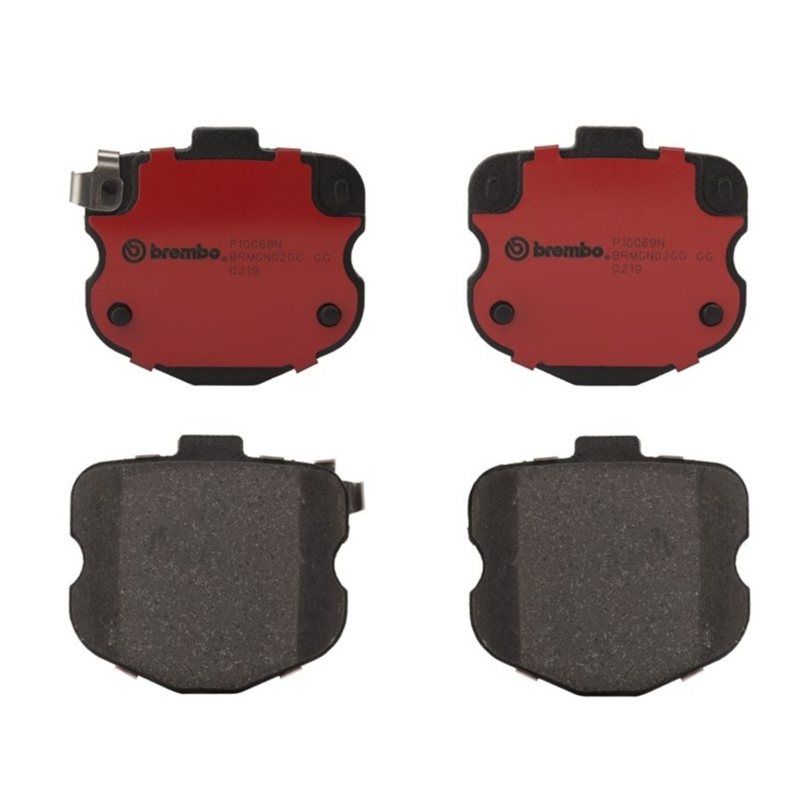 Керамические передние тормозные колодки Brembo PRIME P10069N
