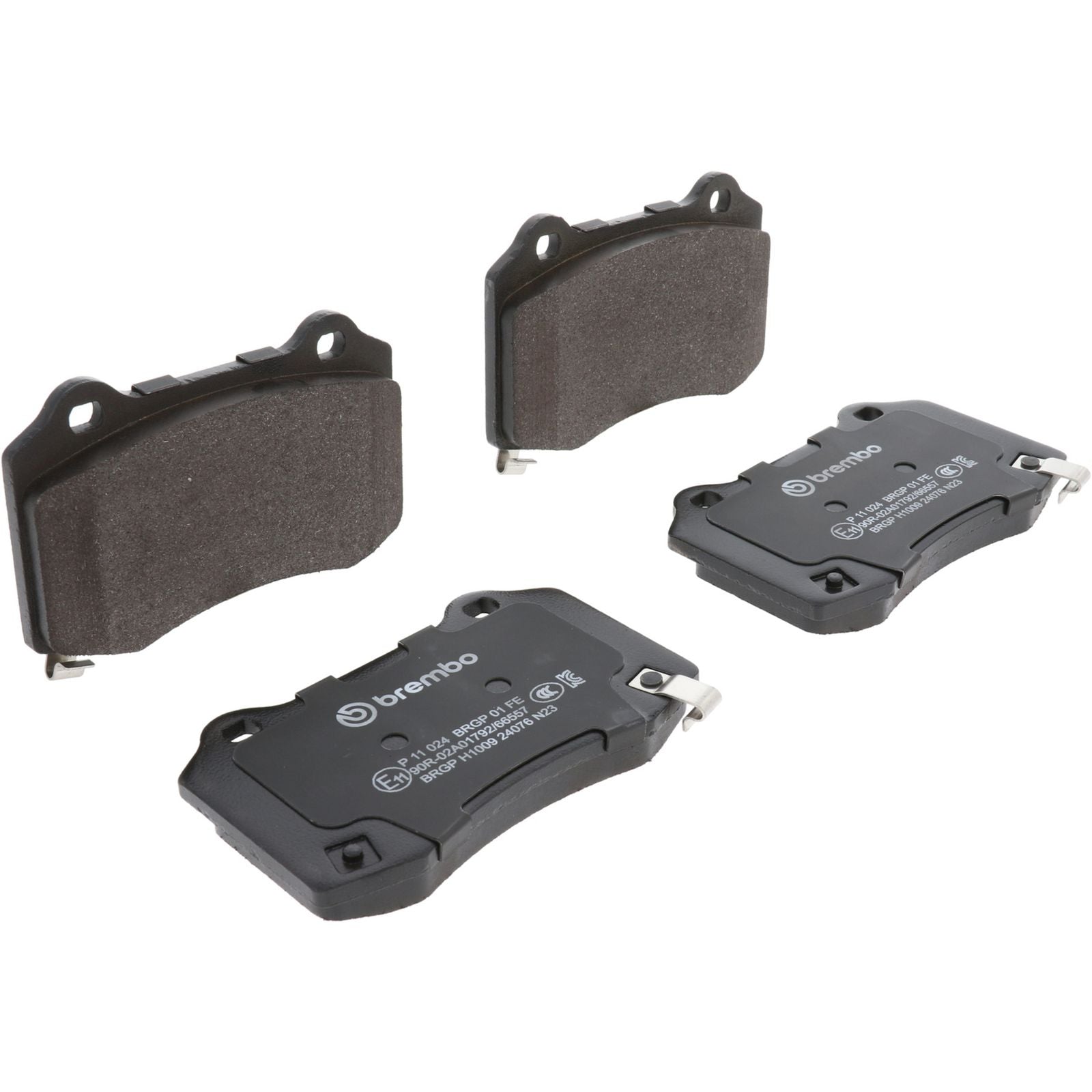 Задние тормозные колодки с низким содержанием металла Brembo PRIME P11024