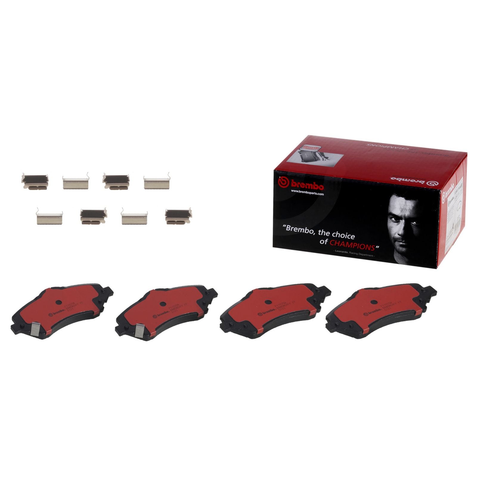 Керамические передние тормозные колодки Brembo PRIME P11025N