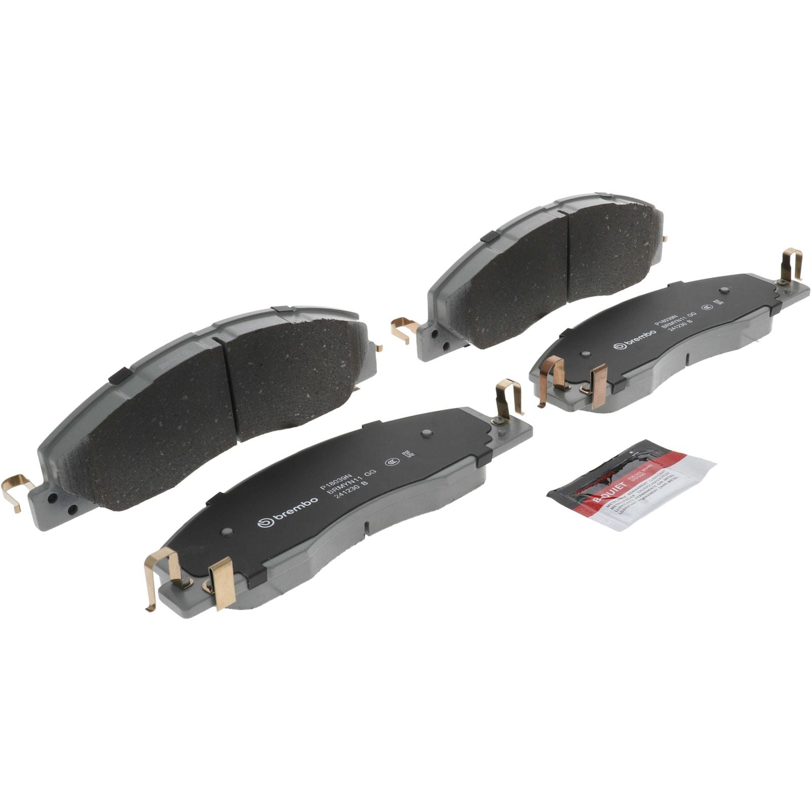 Керамические передние тормозные колодки Brembo PRIME P18039N