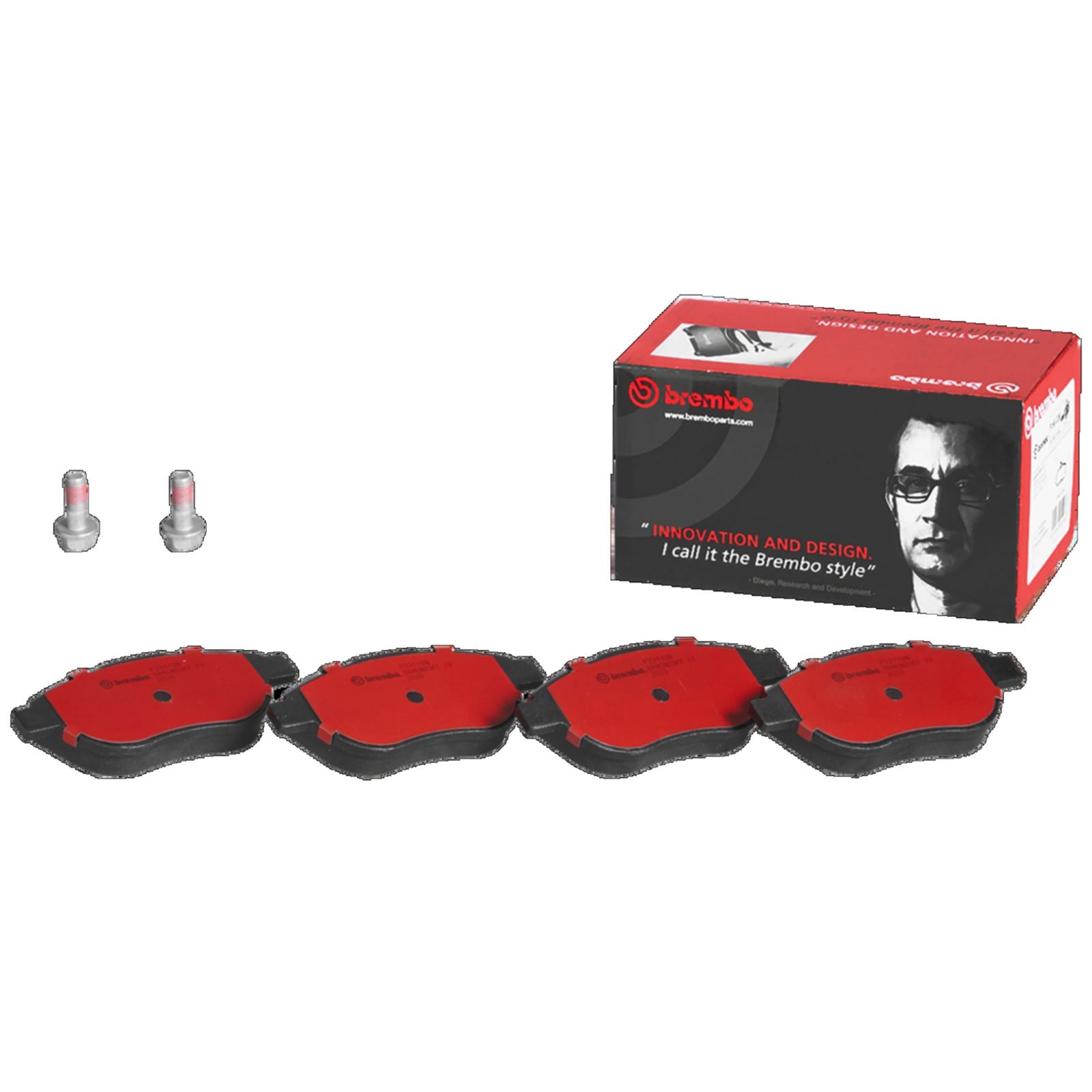 Керамические передние тормозные колодки Brembo PRIME P23119N