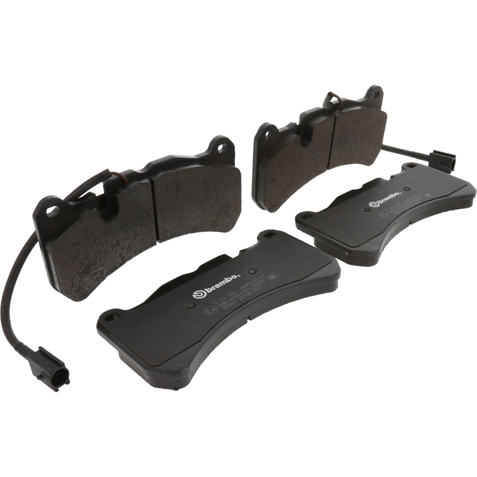 Передние тормозные колодки с низким содержанием металла Brembo PRIME P23186