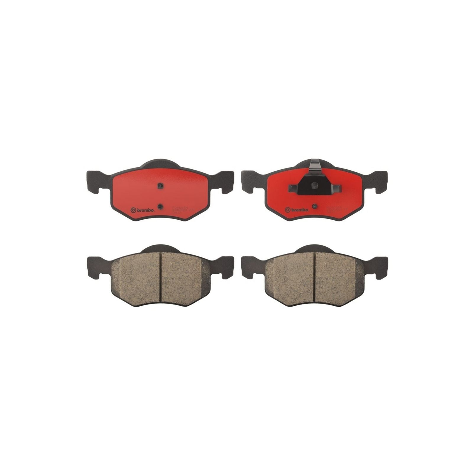 Керамические передние тормозные колодки Brembo PRIME P24056N