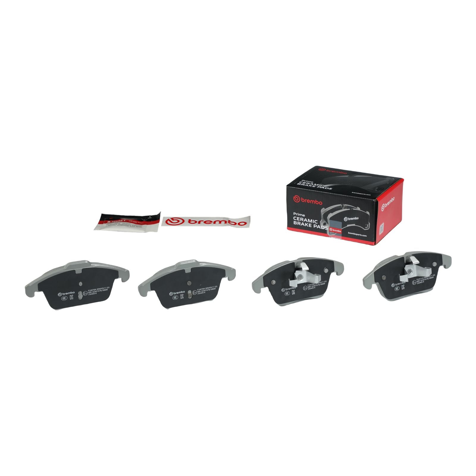 Керамические передние тормозные колодки Brembo PRIME P24076N
