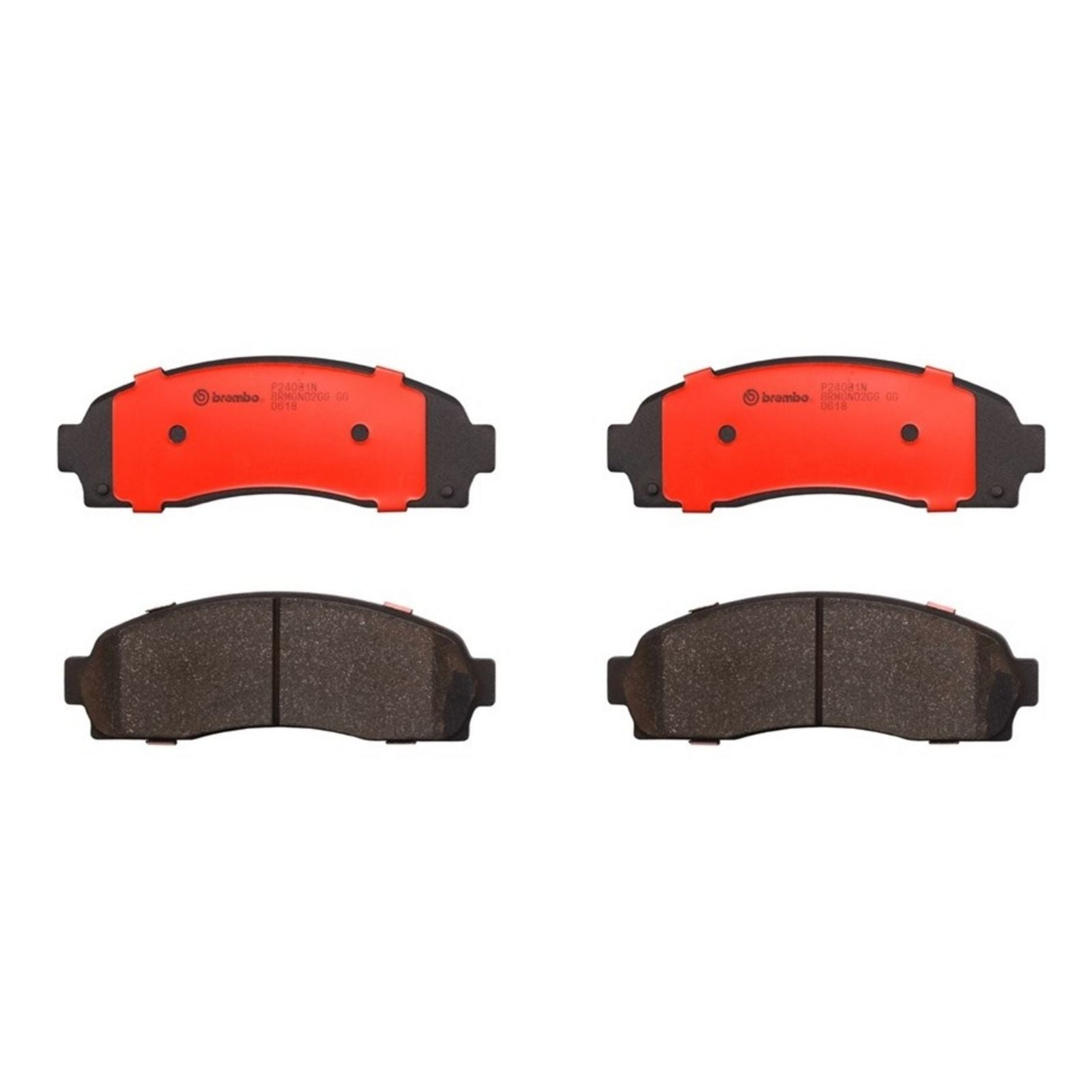 Керамические передние тормозные колодки Brembo PRIME P24081N